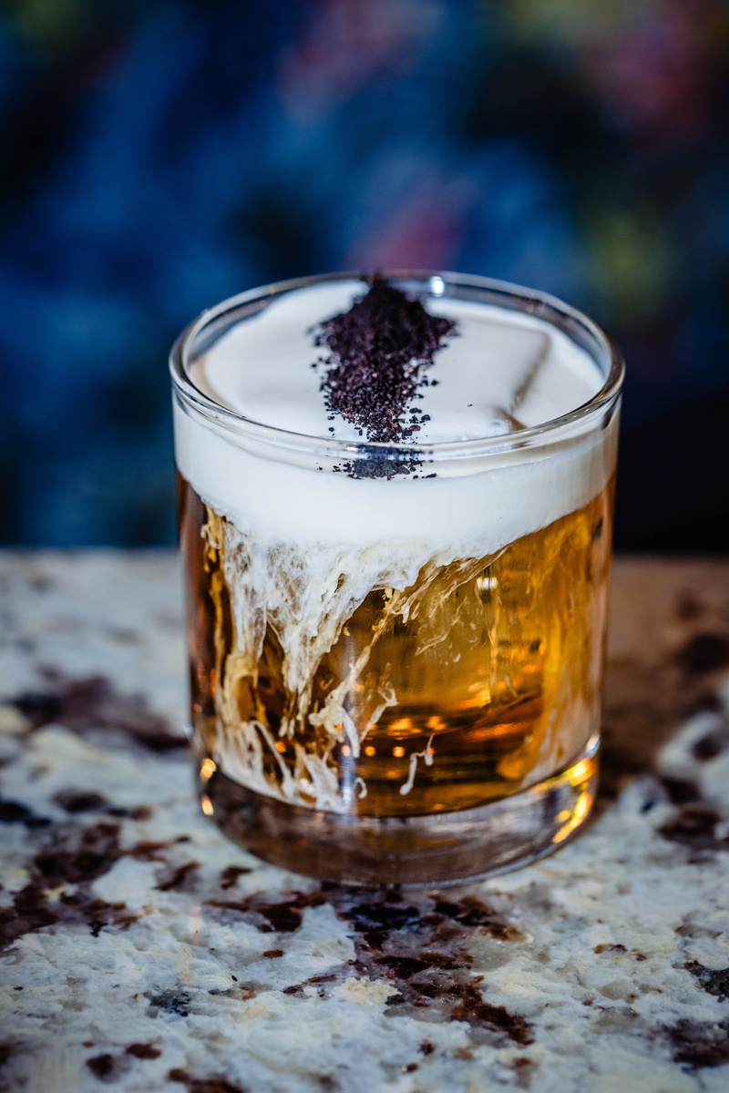 Signature cocktail at a DC private party